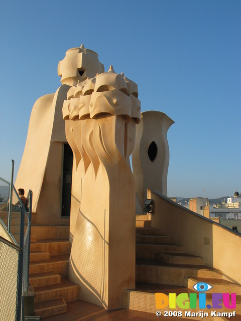 20950 Chimneys on La Pedrera